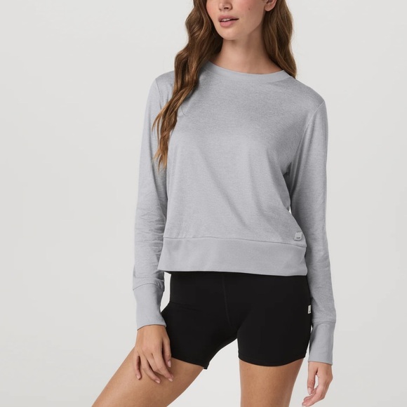 Vuori Gray Long Sleeve Tee - Picture 2 of 13